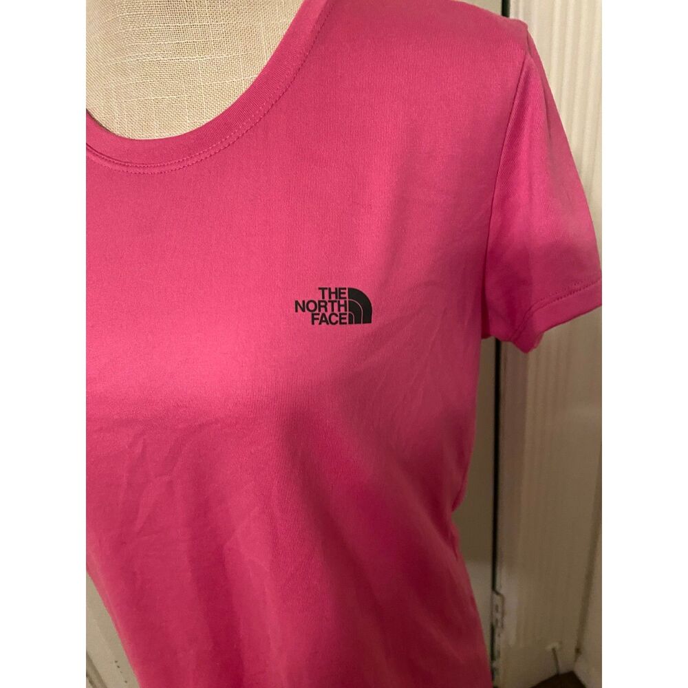 The North Face Women's Simple Dome T-Shirt Bright Pink Size L - Picture 5 of 6